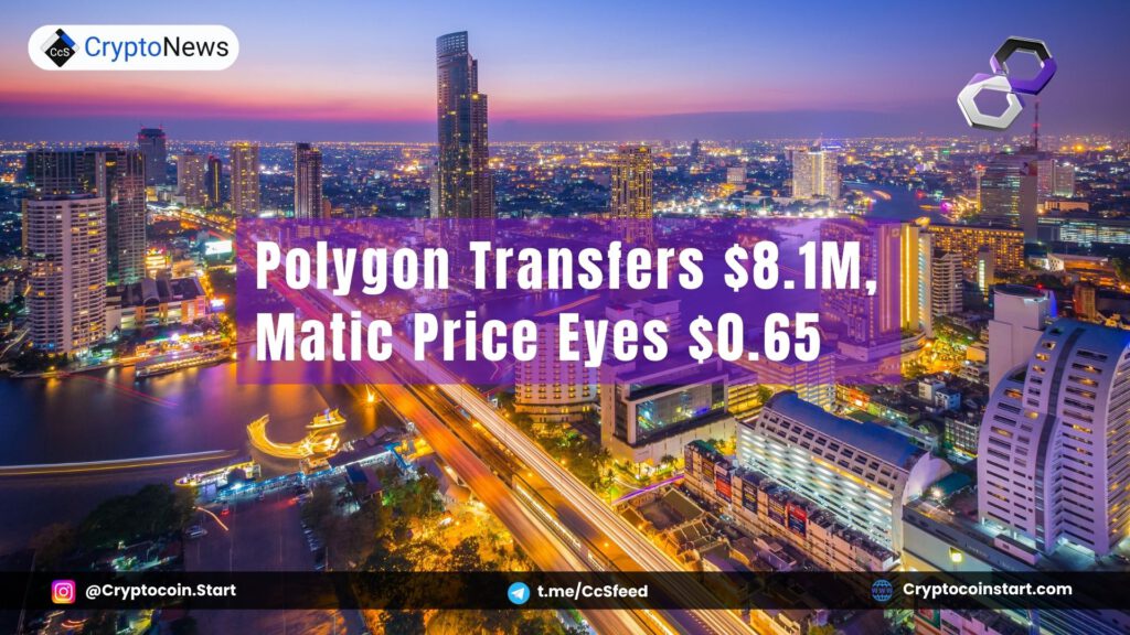 Polygon Transfers $8.1M, Matic Price Eyes $0.65