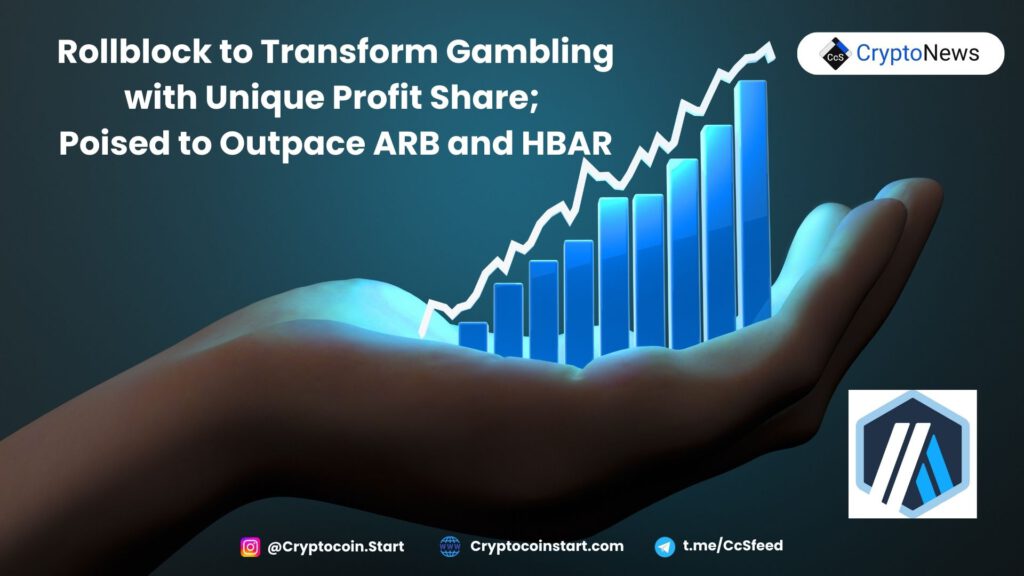 Rollblock to Transform Gambling with Unique Profit Share; Poised to Outpace ARB and HBAR