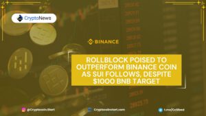 Rollblock Poised to Outperform Binance Coin as SUI Follows, Despite $1000 BNB Target