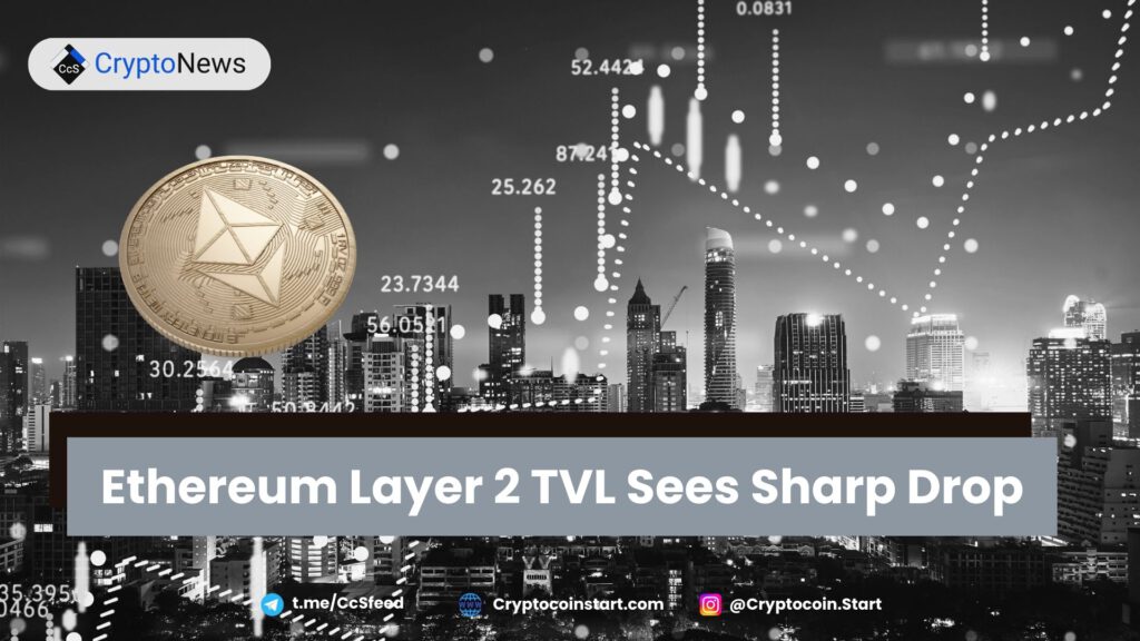 Ethereum Layer 2 TVL Sees Sharp Drop