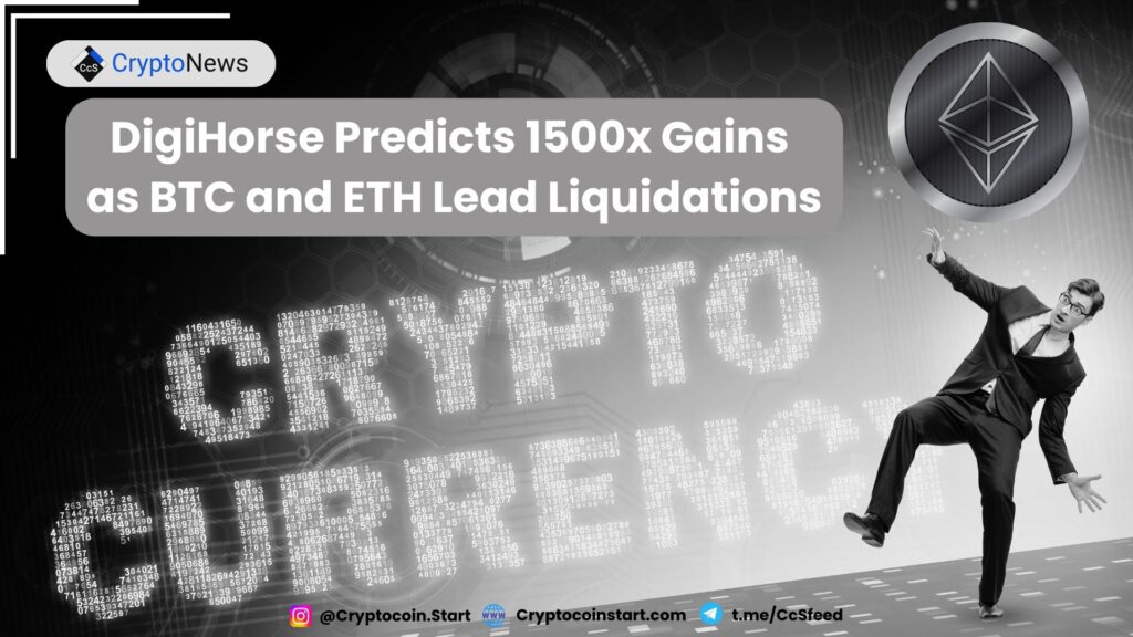 DigiHorse Predicts 1500x Gains as BTC and ETH Lead Liquidations