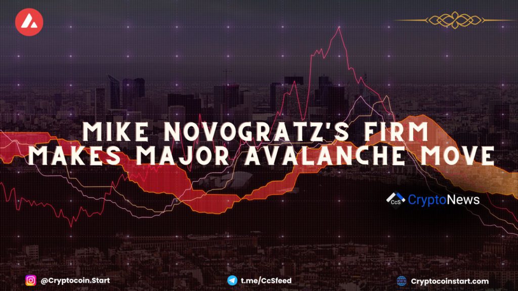 Mike Novogratz's Firm Makes Major Avalanche (AVAX) Move 2 avax 20