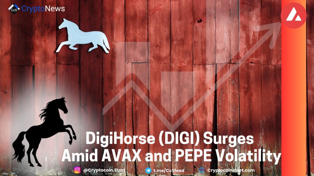 DigiHorse (DIGI) Surges Amid AVAX and PEPE Volatility