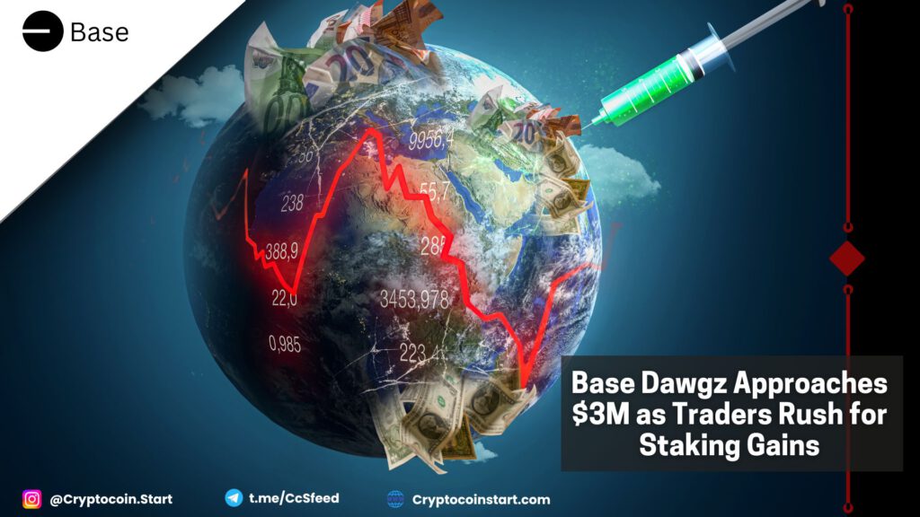 Base Dawgz Approaches $3M as Traders Rush for Staking Gains