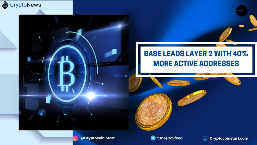 Base Leads Layer 2 with 40% More Active Addresses