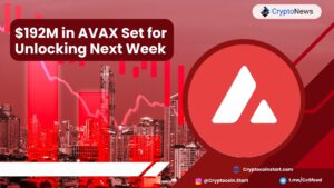$192M in AVAX Set for Unlocking Next Week