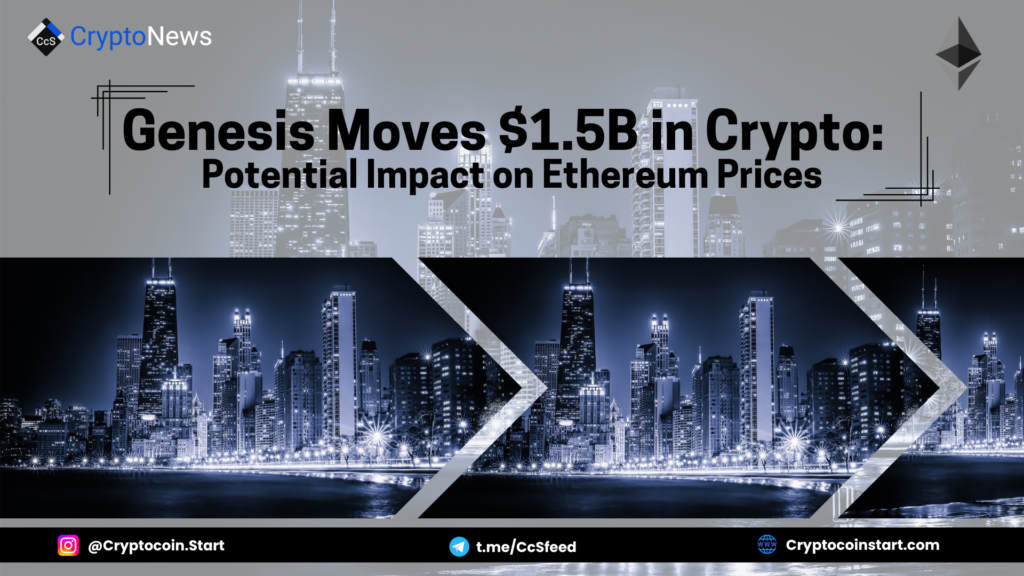 Genesis Moves $1.5B in Crypto: Potential Impact on Ethereum Prices