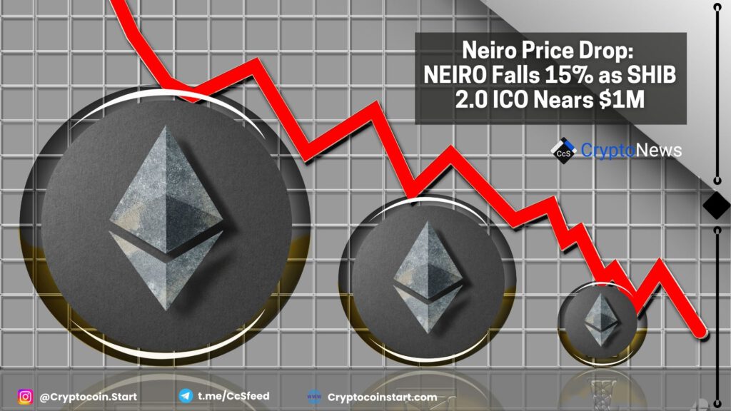 Neiro Price Drop: NEIRO Falls 15% as SHIB 2.0 ICO Nears $1M 2 eth4 4