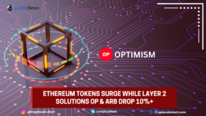Ethereum Tokens Surge While Layer 2 Solutions OP & ARB Drop 10%+