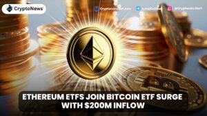 Ethereum ETFs Join Bitcoin ETF Surge with $200M Inflow