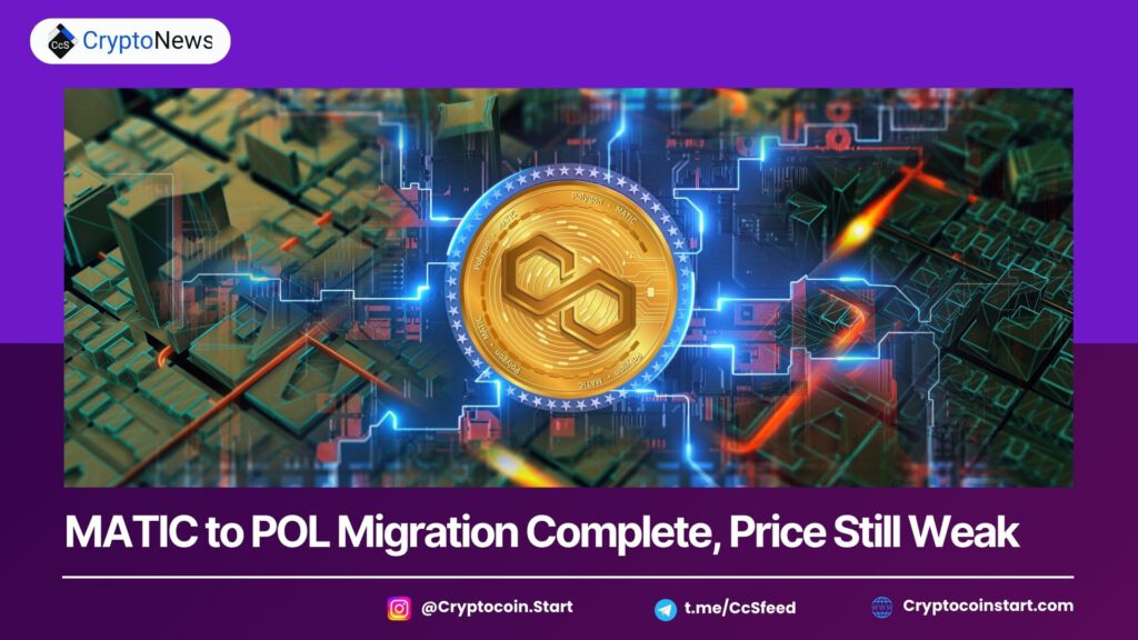 MATIC to POL Migration Complete, Price Still Weak 2 3 5