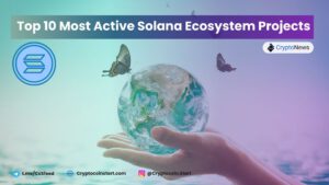 Top 10 Most Active Solana Ecosystem Projects