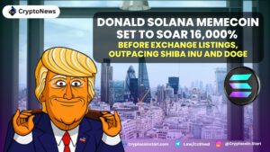 Donald Solana Memecoin Set to Soar 16,000% Before Exchange Listings, Outpacing Shiba Inu and DOGE