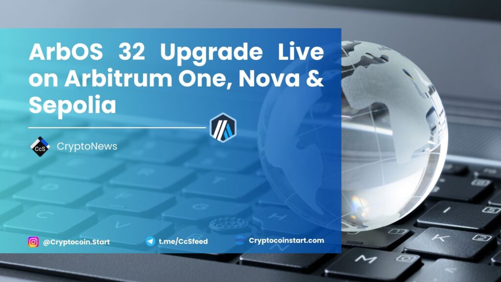 ArbOS 32 Upgrade Live on Arbitrum One, Nova & Sepolia 2 ARB 28