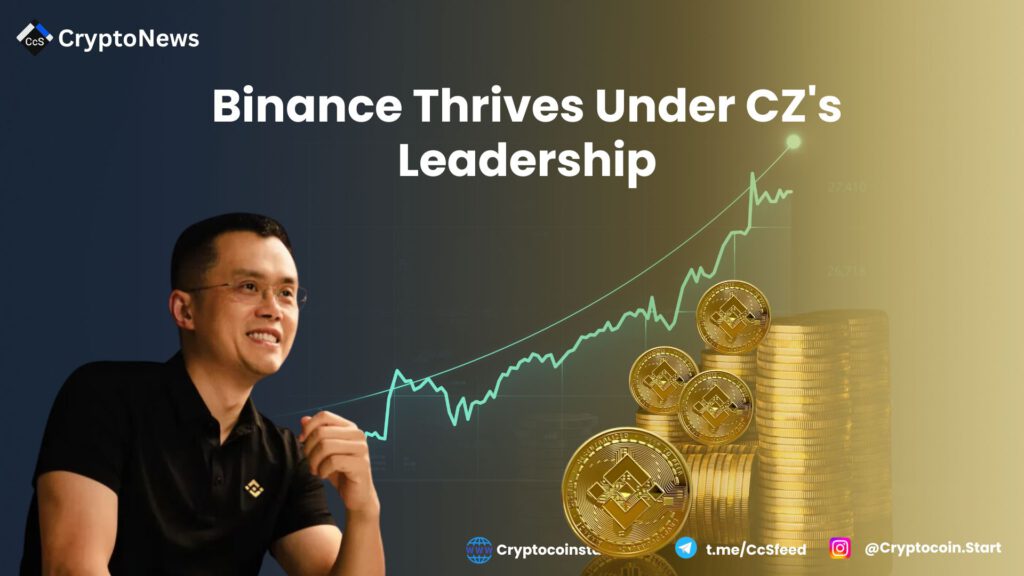 Binance Thrives Under CZ's Leadership