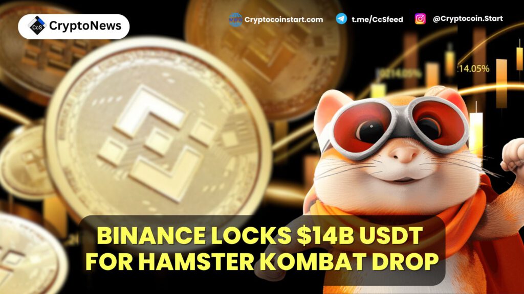 Binance Locks $14B USDT for Hamster Kombat Drop