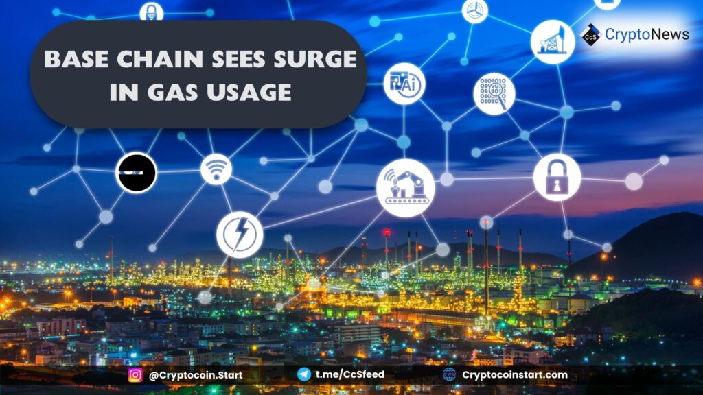 Base Chain Sees Surge in Gas Usage