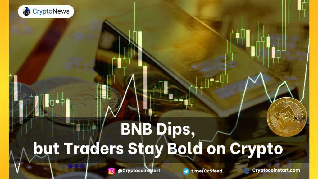 BNB Dips, but Traders Stay Bold on Crypto