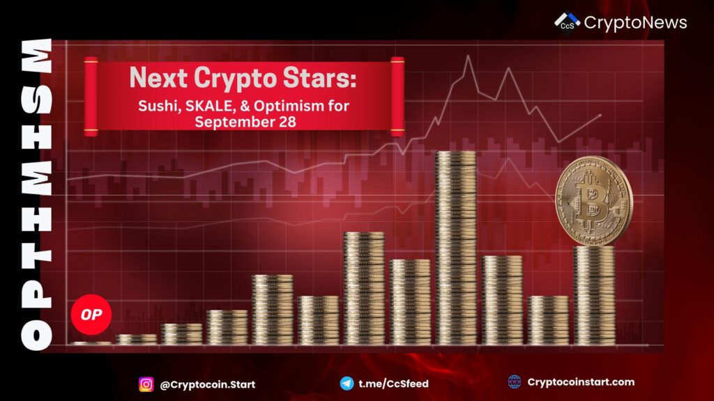 Next Crypto Stars: Sushi, SKALE, & Optimism for September 28