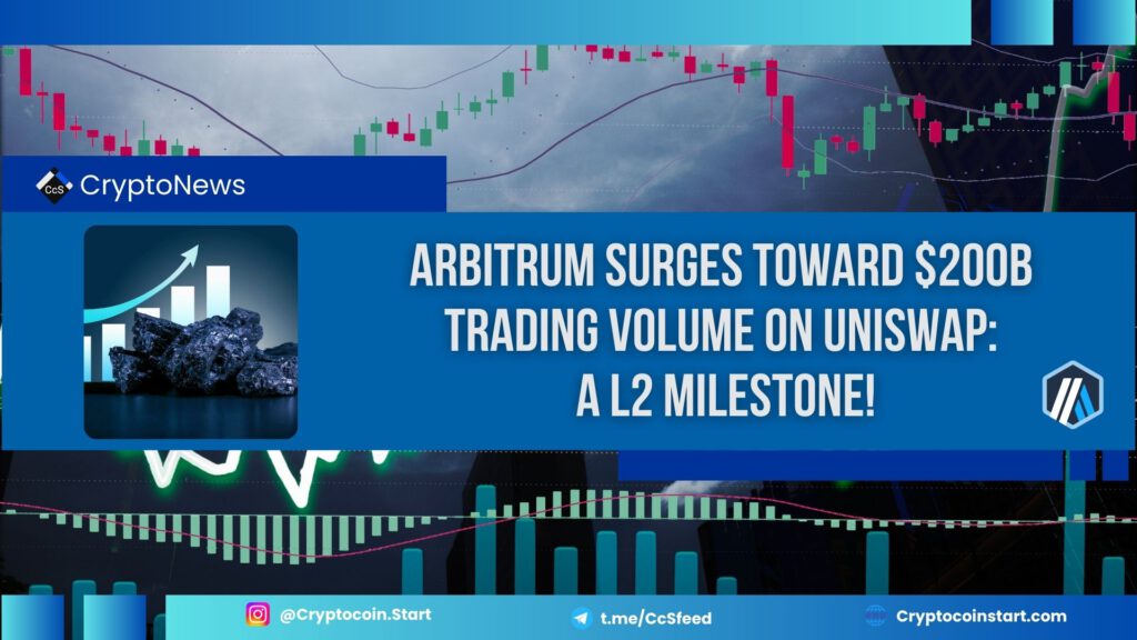 Arbitrum Surges Toward $200B Trading Volume on Uniswap: A L2 Milestone!