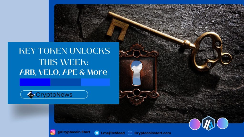 Key Token Unlocks This Week: ARB, VELO, APE & More