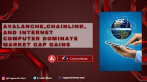 Avalanche, Chainlink, and Internet Computer Dominate Market Cap Gains