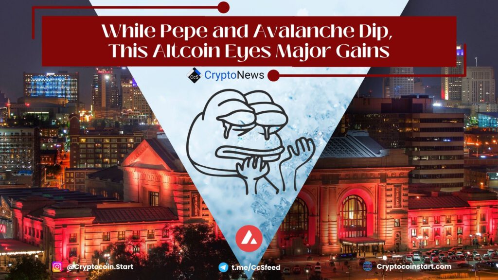 While Pepe and Avalanche Dip, This Altcoin Eyes Major Gains