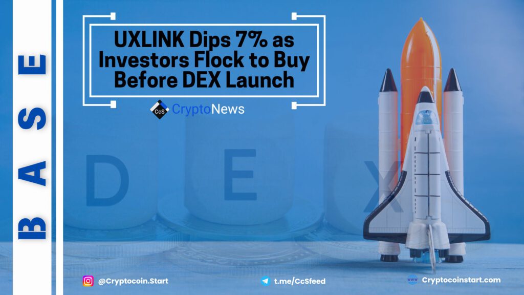 UXLINK Dips 7% as Investors Flock to Buy Before DEX Launch