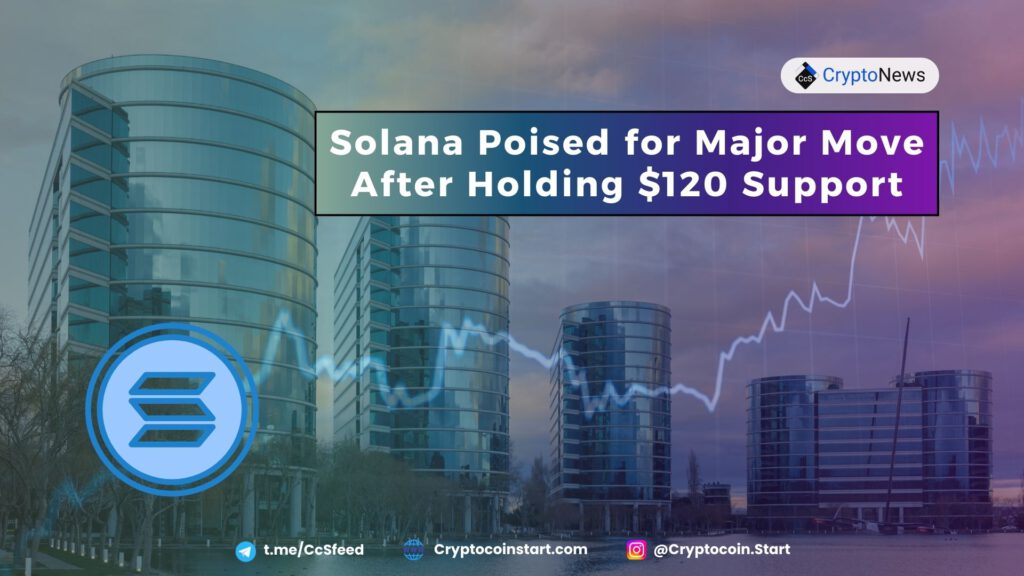 Solana Poised for Major Move After Holding $120 Support