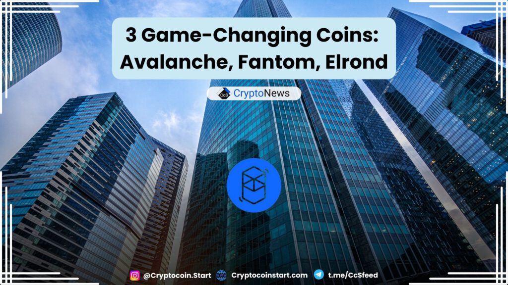 3 Game-Changing Coins: Avalanche, Fantom, Elrond