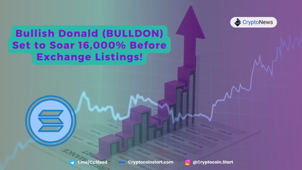 Bullish Donald (BULLDON) Set to Soar 16,000% Before Exchange Listings!