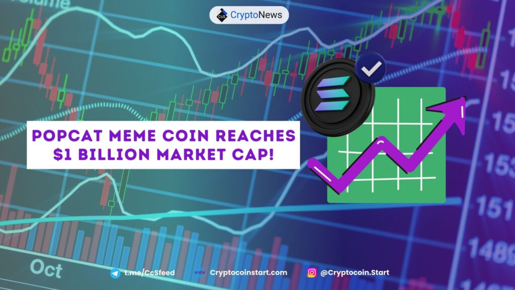 POPCAT Meme Coin Reaches $1 Billion Market Cap!