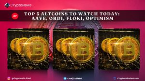 Top 5 Altcoins to Watch Today: Aave, ORDI, FLOKI, Optimism