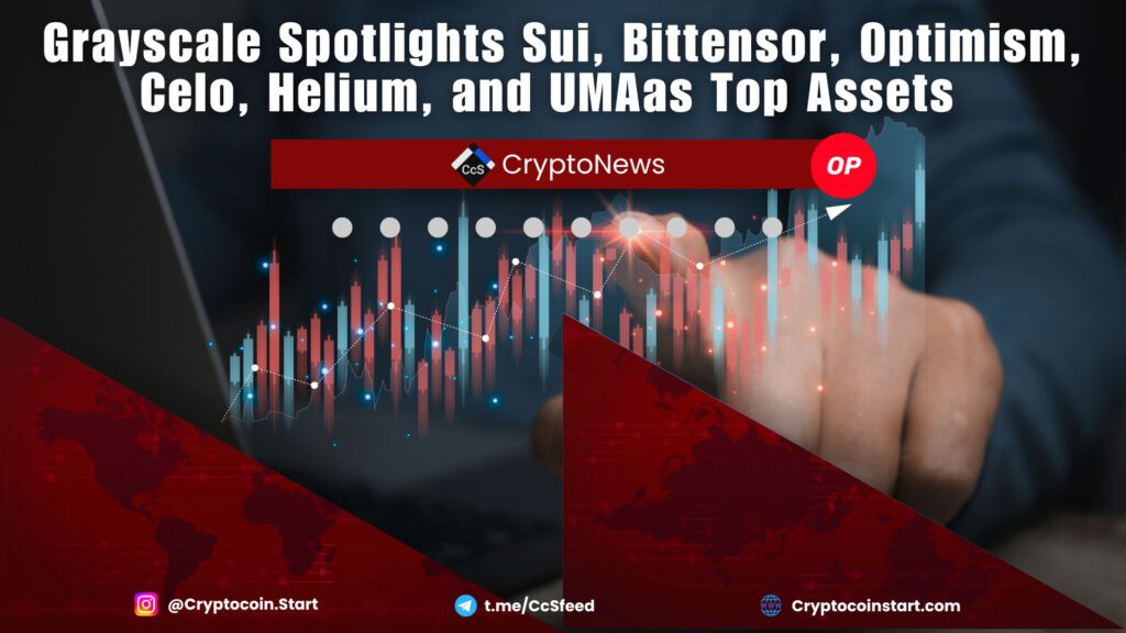 Grayscale Spotlights Sui, Bittensor, Optimism, Celo, Helium, and UMA as Top Assets