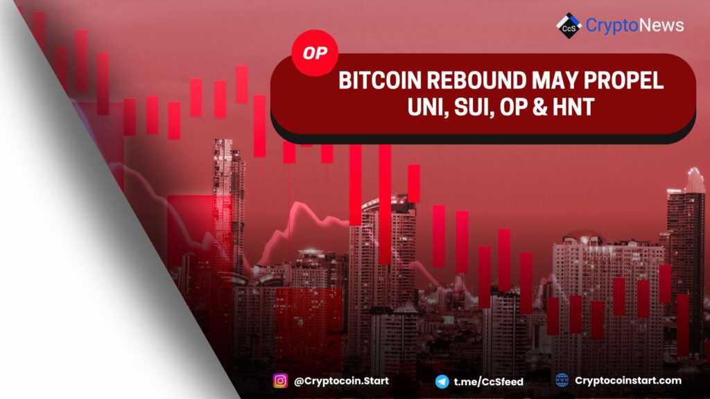 Bitcoin Rebound May Propel UNI, SUI, OP & HNT