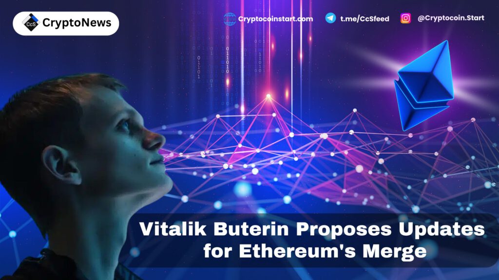 Vitalik Buterin Proposes Updates for Ethereum's Merge