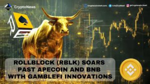 Rollblock (RBLK) Soars Past ApeCoin and BNB with GambleFi Innovations