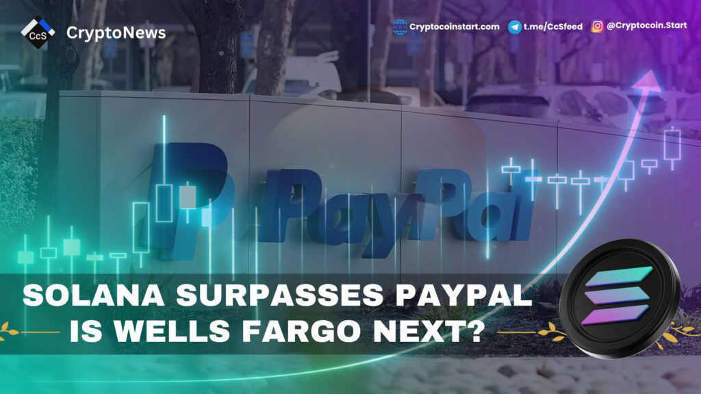 Solana Surpasses PayPal: Is Wells Fargo Next?