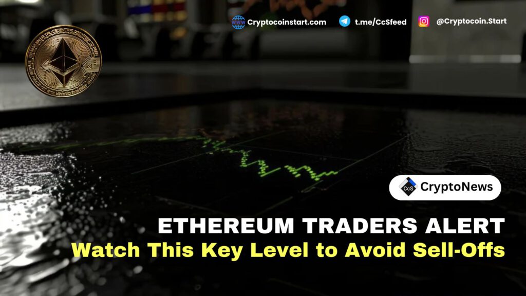 Ethereum Traders Alert: Watch This Key Level to Avoid Sell-Offs