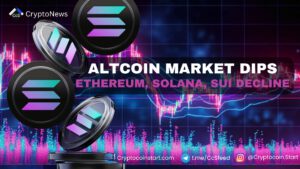 Altcoin Market Dips: Ethereum, Solana, Sui Decline