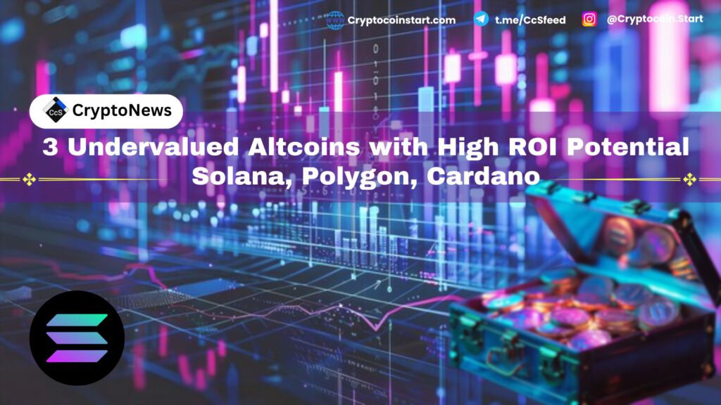 3 Undervalued Altcoins with High ROI Potential: Solana, Polygon, Cardano