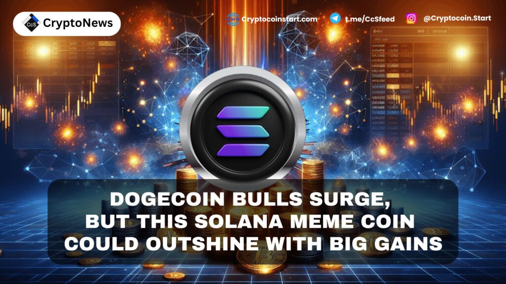 Dogecoin Bulls Surge, But This Solana Meme Coin Could Outshine with Big Gains