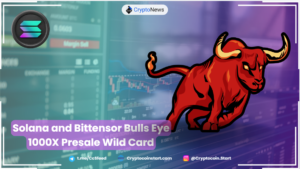 Solana and Bittensor Bulls Eye 1000X Presale Wild Card