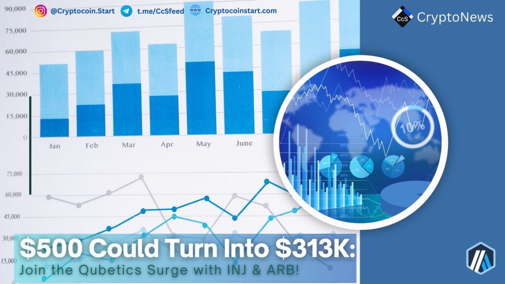 $500 Could Turn Into $313K: Join the Qubetics Surge with INJ & ARB!