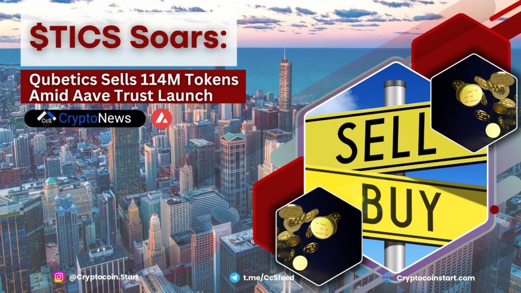 $TICS Soars: Qubetics Sells 114M Tokens Amid Aave Trust Launch