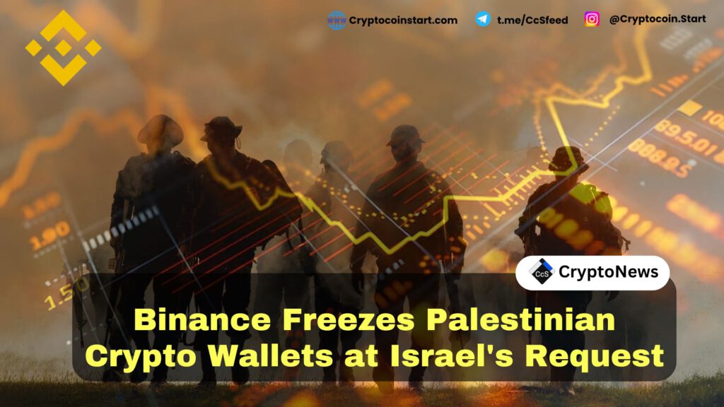 Binance Freezes Palestinian Crypto Wallets at Israel's Request