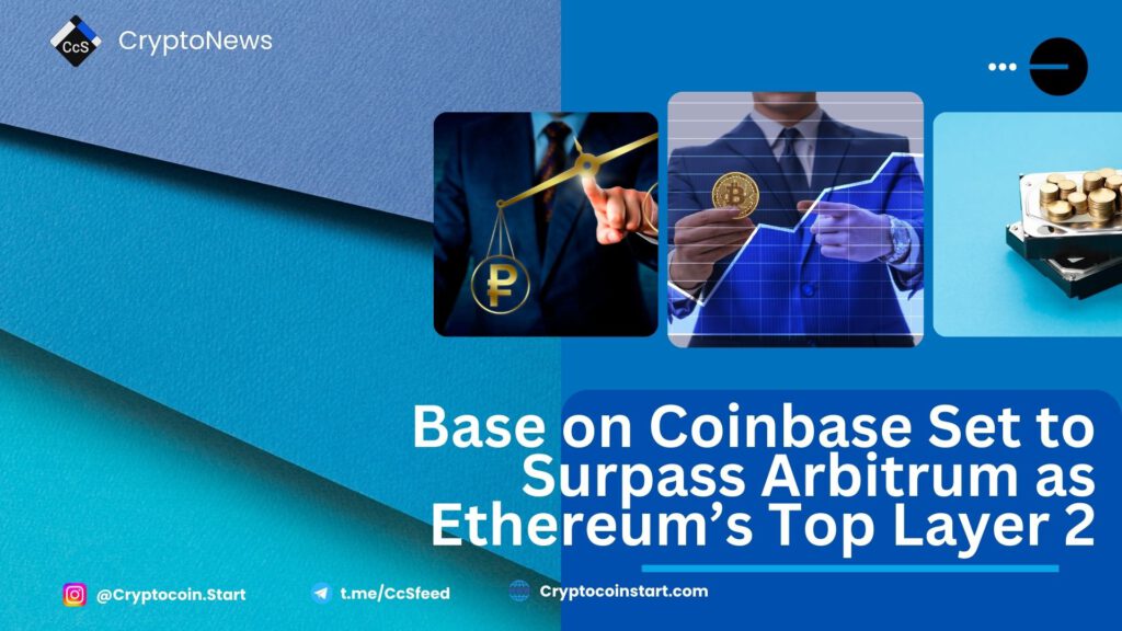 Base on Coinbase Set to Surpass Arbitrum as Ethereum’s Top Layer 2