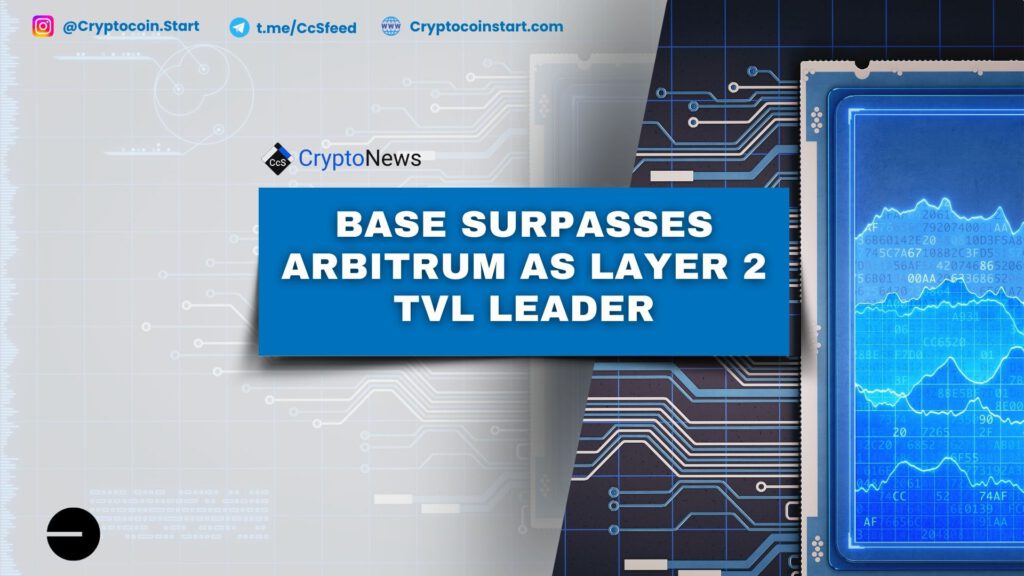 Base Surpasses Arbitrum as Layer 2 TVL Leader