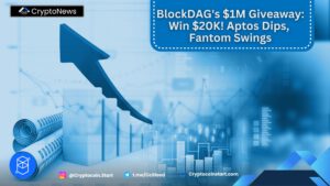 BlockDAG's $1M Giveaway: Win $20K! Aptos Dips, Fantom Swings