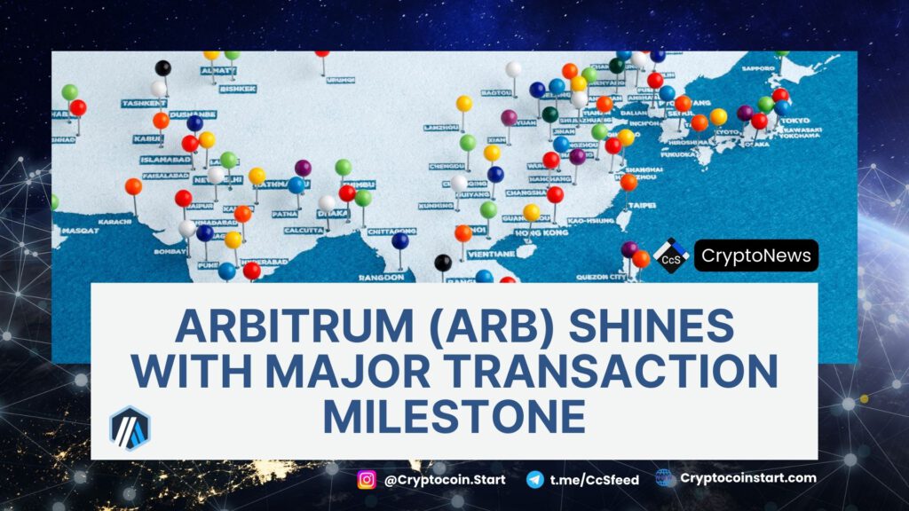 Arbitrum (ARB) Shines with Major Transaction Milestone 2 arb3